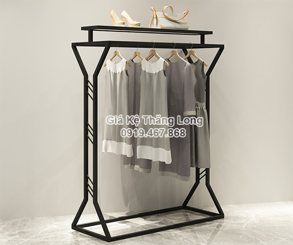 Giàn treo quần áo shop KTT58