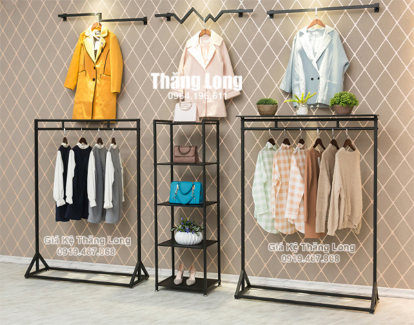 Khung treo quần áo shop KTT47