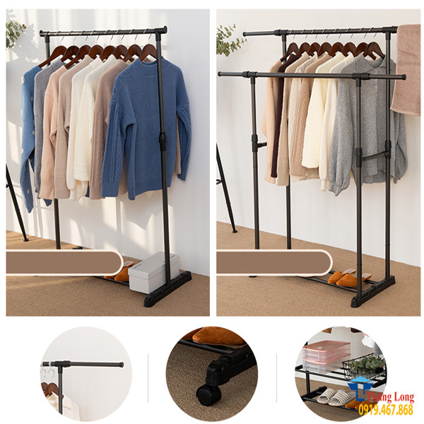 Giàn kệ treo quần áo KTT60
