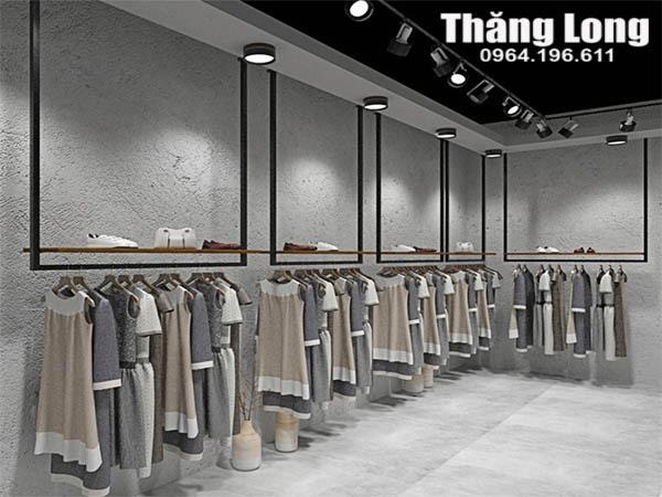 Các mẫu kệ treo quần áo gắn tường tại tổng kho giá kệ Thăng Long