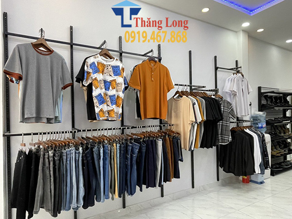 khung treo quần áo gắn tường ktt88