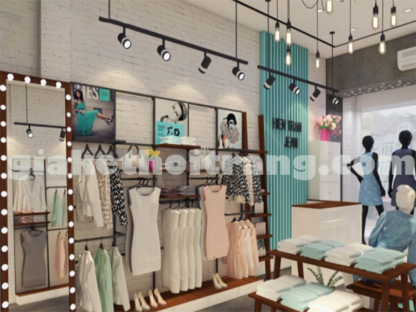 Bí kíp trang trí shop quần áo nhỏ thu hút khách hàng