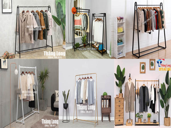 Dưới 1 triệu đồng bạn có thể mua được các mẫu kệ treo quần áo shop nào?