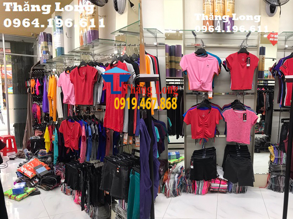 Gợi ý các mẫu móc treo hàng cho shop kinh doanh đồ thể thao