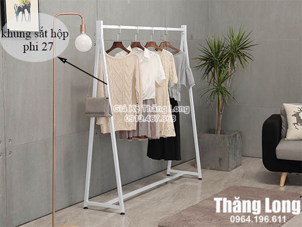 Kệ treo quần áo chữ A Thăng Long, thông số kỹ thuật chi tiết