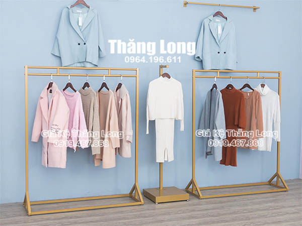 Top 7 set kệ treo quần áo độc lạ cho shop thời trang