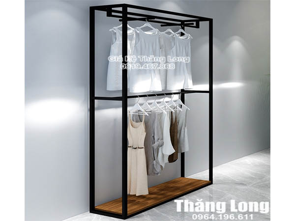 kệ treo quần áo 2 tầng 