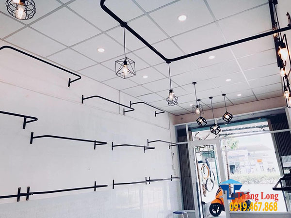 khung treo quần áo bằng sắt chữ U
