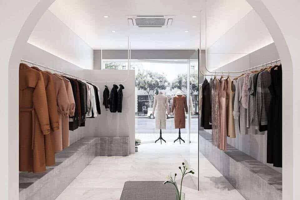 thiết kế shop thời trang nữ