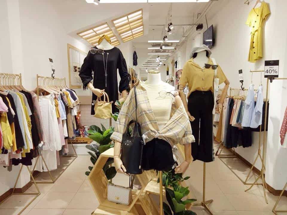 thiết kế shop thời trang nữ