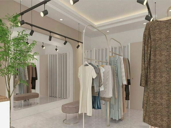 thiết kế shop thời trang